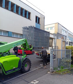 Livraison barrière héras